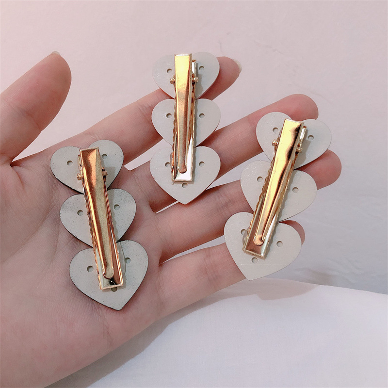 Chữ cái đầy màu sắc hàn quốc tình yêu trái tim kẹp tóc nữ món quà sinh viên ngọt ngào