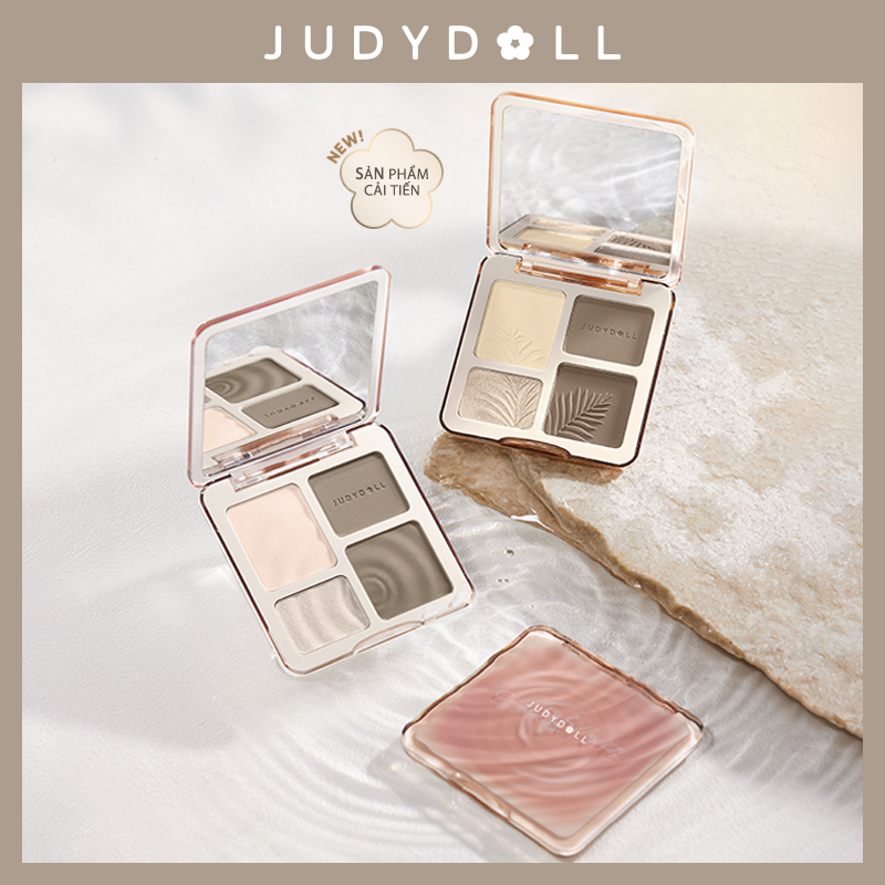 JUDYDOLL Bảng phấn bắt sáng và tạo khối Tự nhiên Lâu trôi Chống nước 9g | BigBuy360 - bigbuy360.vn