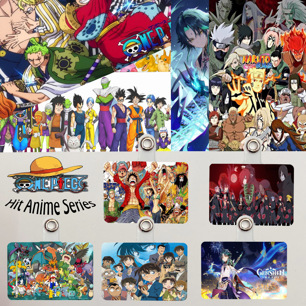 :hit Anime series : bluewow one piece / naruto / digimon universal phone lanyard card cố định vỏ điện thoại di động đầy màu sắc dây đeo cổ anti-lost lanyard strap điện thoại an toàn tether có thể điều chỉnh.