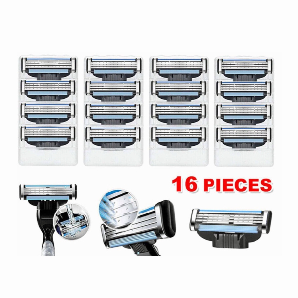 Set 16 / 12 Lưỡi Dao Cạo Thay Thế Chuyên Dụng Cho Máy Cạo Râu