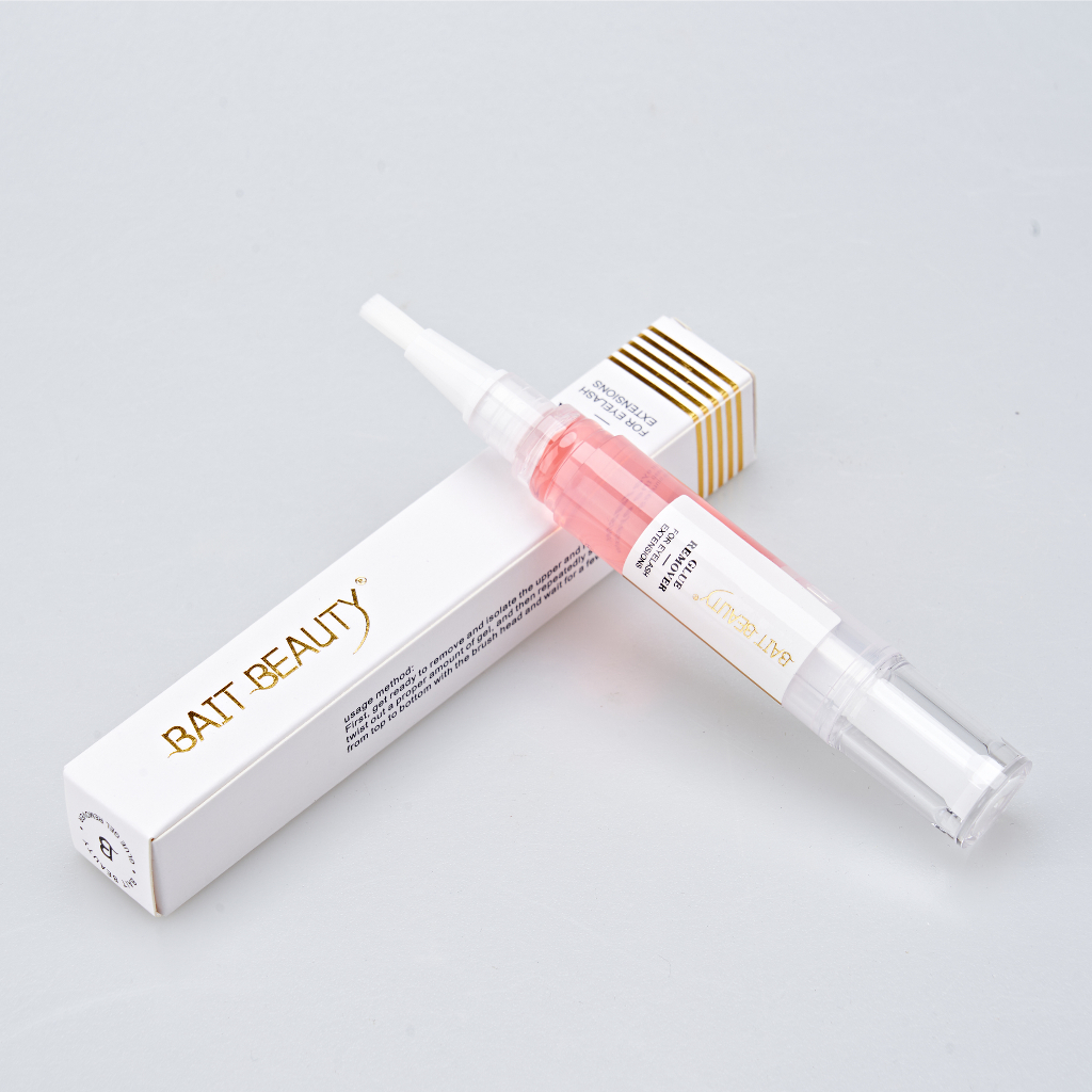 Bait beauty quality eyelash glue remover gel false eyelash glue remover pen 10ml hương vị dâu tây kh