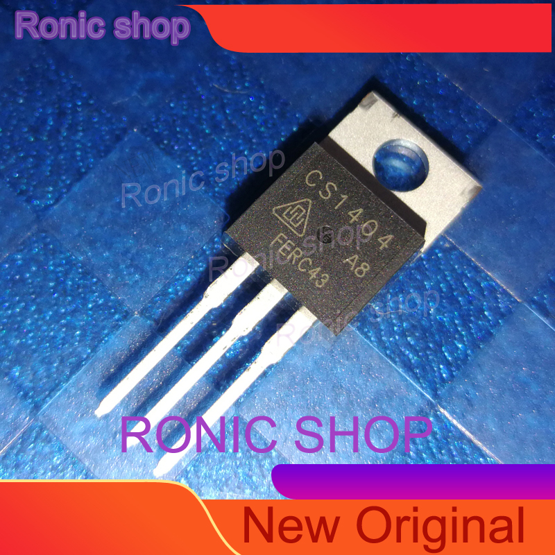 2 CÁI CS1404 GỐC CS1404A8 TO220 TO-220, chất lượng đảm bảo Bóng bán dẫn MOSFET N-CHANNEL hoàn toàn mới và nguyên bản