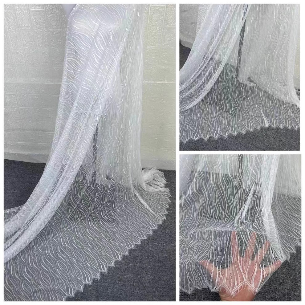 polyester lace trim vải polyester lace trim vải