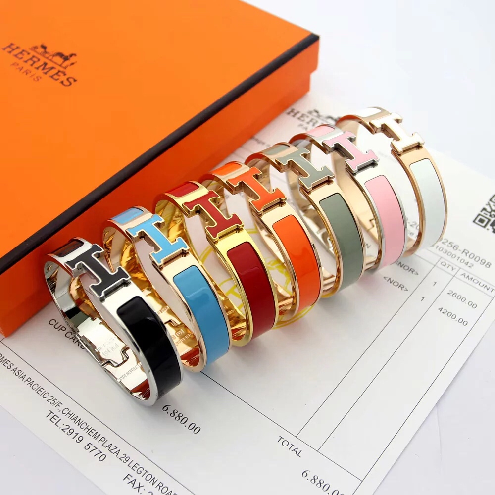 Vòng Tay Thép Titan Thời Trang Cá Tính Phong Cách Mới 12mmH