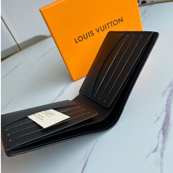 Chụp ảnh vật lý 100% nguyên bản chính hãng louis vuitton ví nam lv nổi mới có hộp mẫu: 60895 sẵn sàng giao hàng
