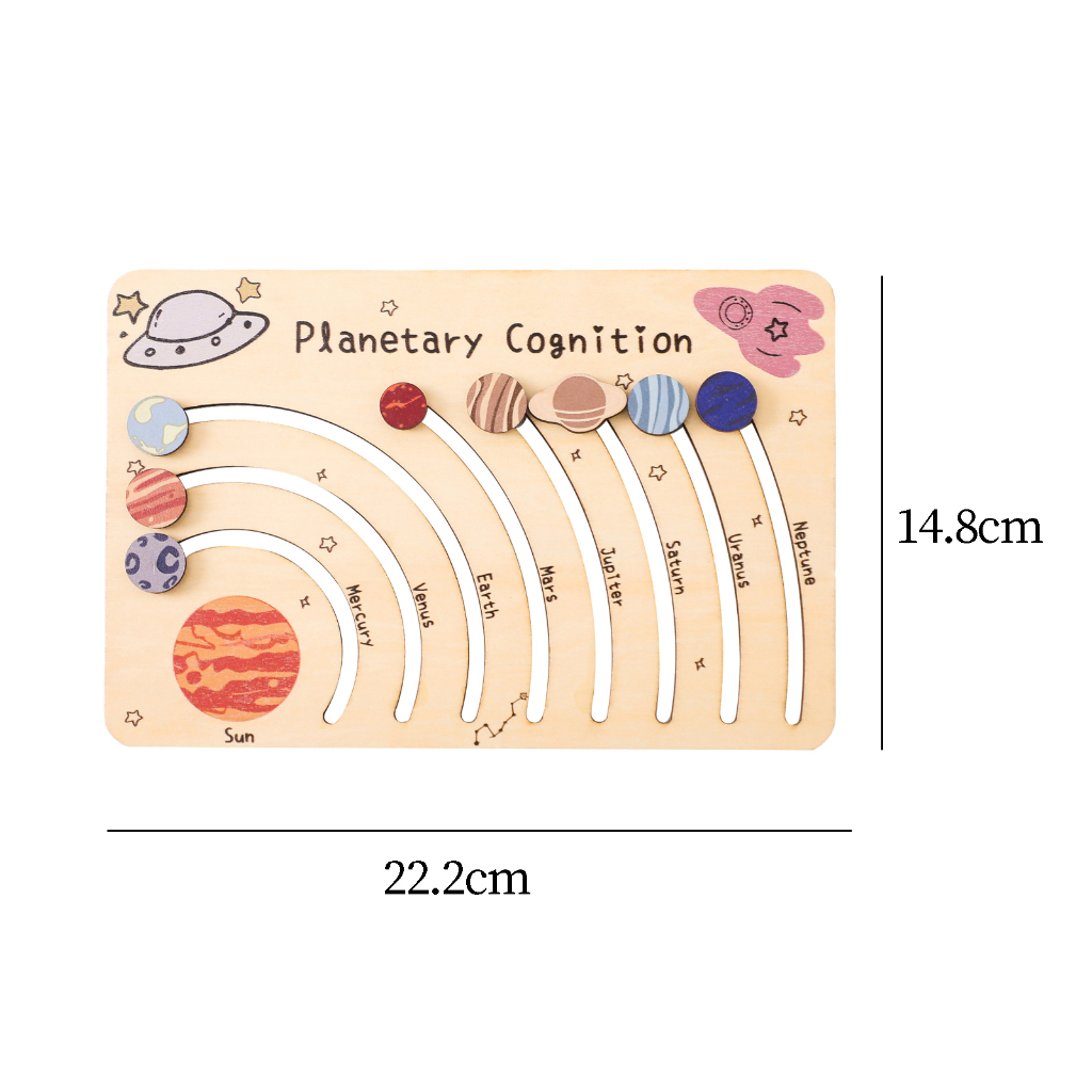 Đồ Chơi Bảng Xếp Hình Hệ Mặt Trời Giáo Dục Khoa Học Cho Bé
