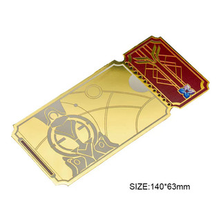 Honkai: star rail ticket metal bookmark sưu tầm quà tặng