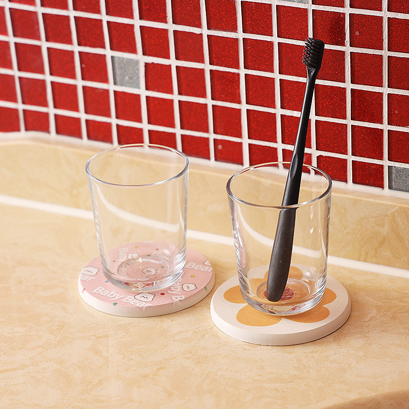 Đế lót ly cốc 10x10cm thấm nước tốt