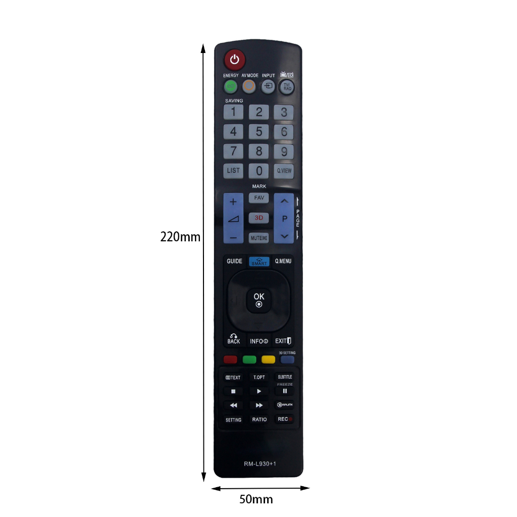 Rm-l930 + 1 điều khiển từ xa cho lg smart lcd led hd tv