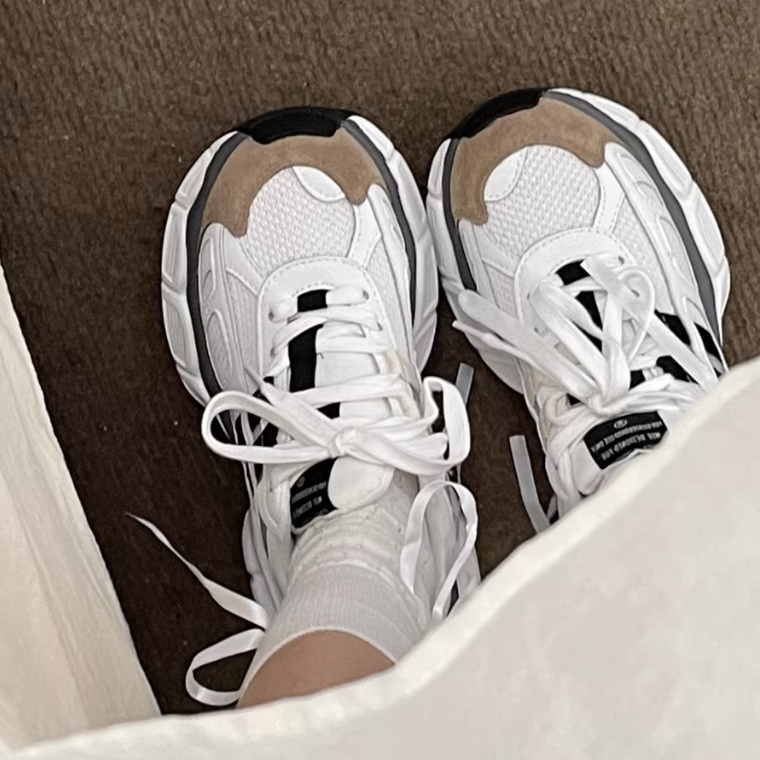 Miss o3o Giày Thể Thao Nữ Đế Dày Thoáng Khí Retro Thời Trang Thiết Kế Mới Cho Nữ 33Z080414