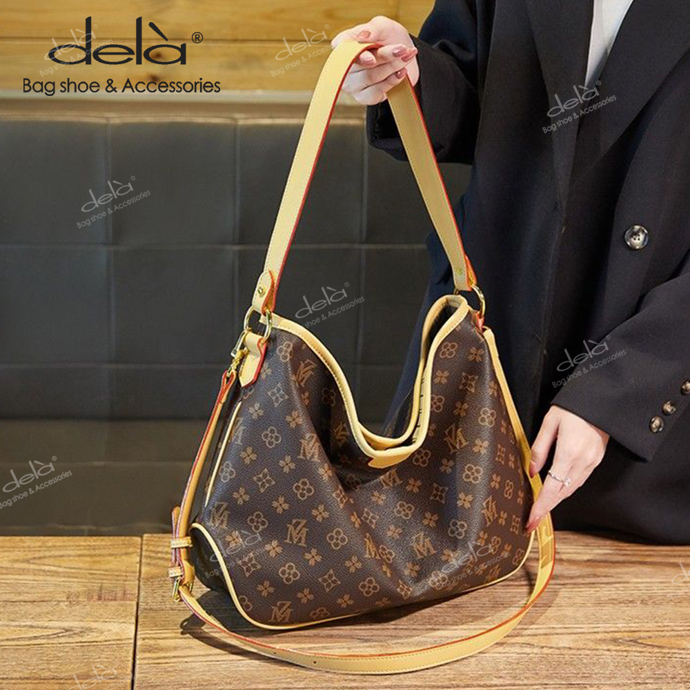 Dela tote bag 2024 túi đeo vai cầm tay thời trang túi dưới cánh tay túi đeo chéo nữ dung tích lớn