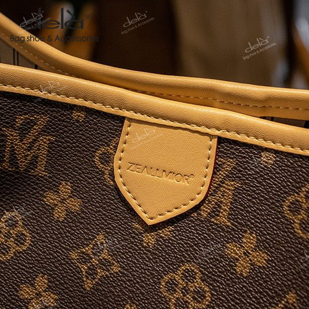 Dela tote bag 2024 túi đeo vai cầm tay thời trang túi dưới cánh tay túi đeo chéo nữ dung tích lớn