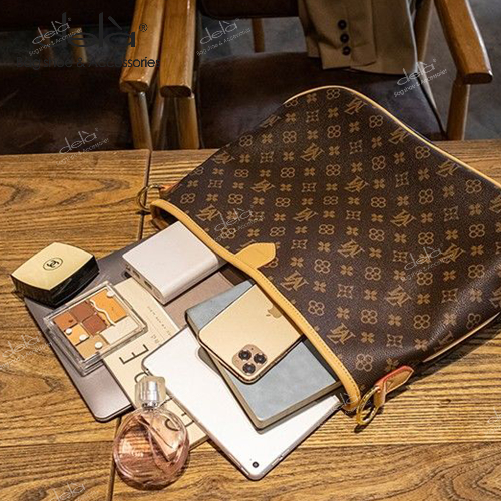 Dela tote bag 2024 túi đeo vai cầm tay thời trang túi dưới cánh tay túi đeo chéo nữ dung tích lớn