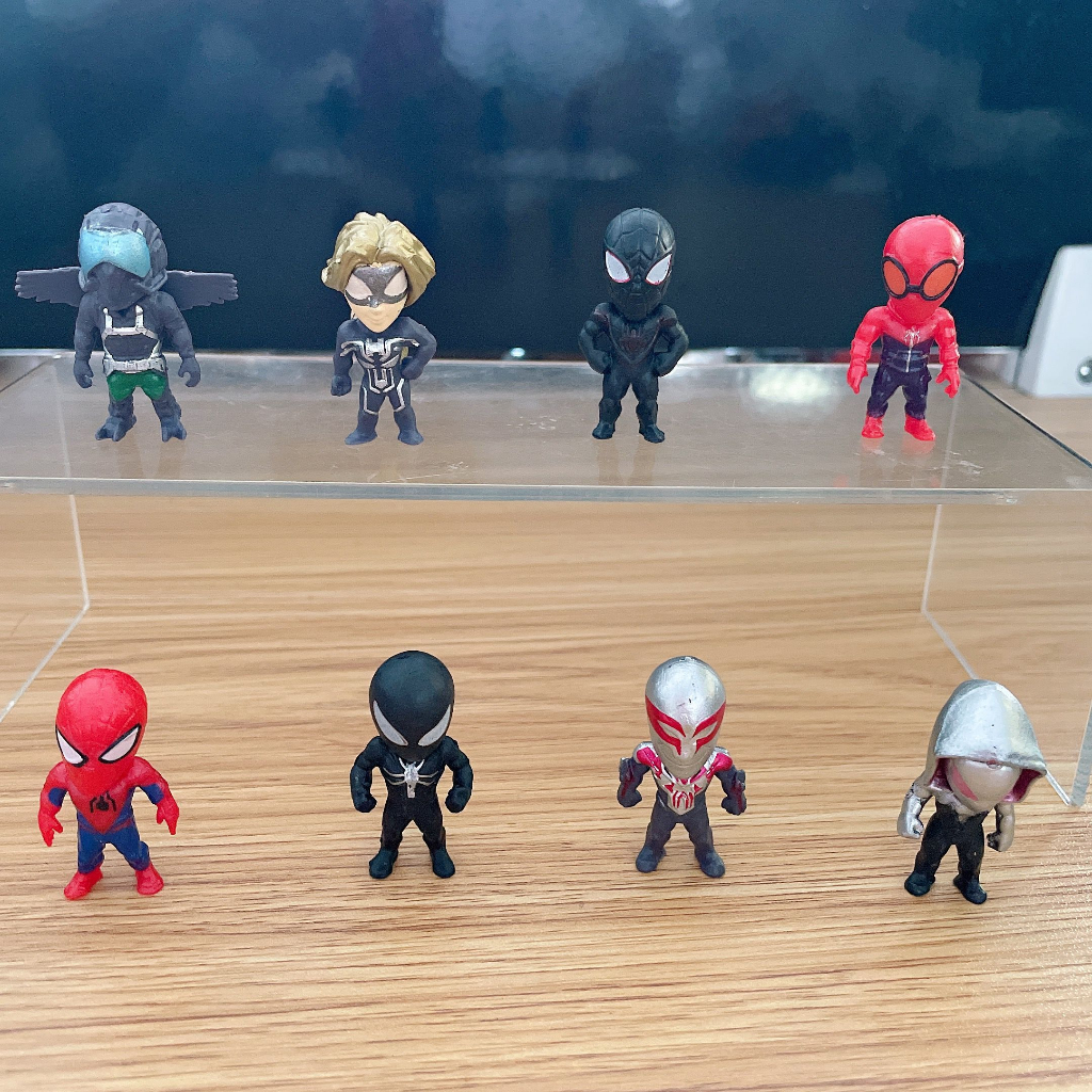 15 kiểu 3-4cm nhiều tùy chọn avengers infinity war action figures đồ chơi iron man captain america hulk thor thanos spiderman loki black panther đồ chơi mô hình pvc