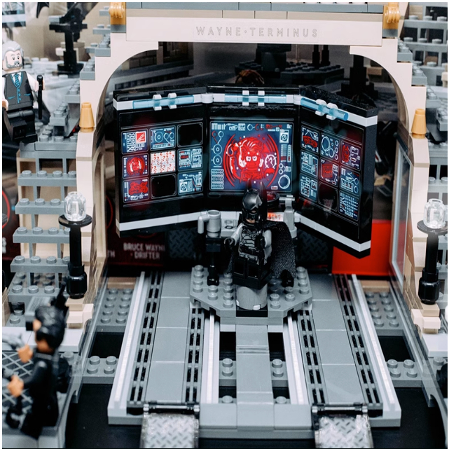 Hộp Gỗ Trưng Bày Mô Hình lego 76119 76188 60224 31111 Ốp  76183  42127