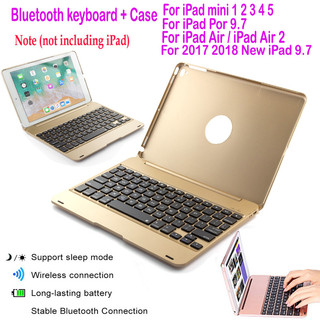 Ốp Lưng Kèm Bàn Phím Bluetooth Không Dây Cho iPad 9.7 2017 2018 5th 6th gen iPad Air 2 iPad Pro 9.7 iPad mini 4 5