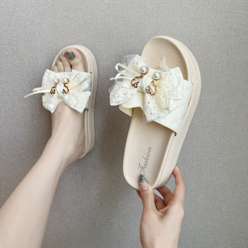 Xăng đan Đế Dày Thời Trang Đi Biển Cho Nữ