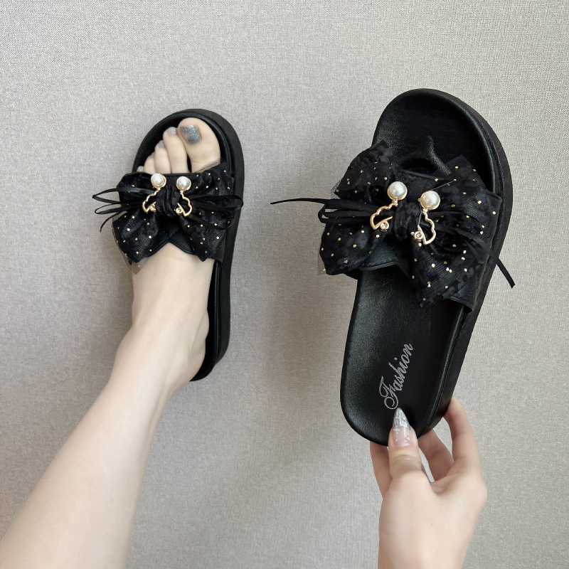 Xăng đan Đế Dày Thời Trang Đi Biển Cho Nữ