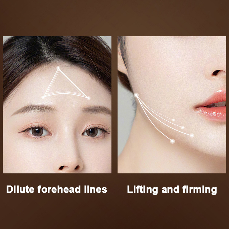 Máy mát xa mặt tinh chất cơ cổ và mặt đẩy căng da, loại bỏ nếp nhăn thúc đẩy collagen