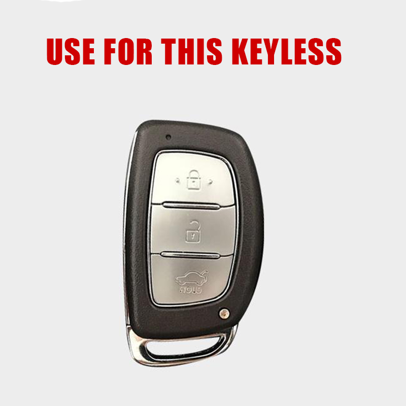 Ốp chìa khoá Hyundai i10, Tucson, Elantra. chìa thông minh Bao Da Bảo Vệ Chìa Khóa Xe Hyundai Elantra HB20 I10 I20 I30 IX25 IX35 IX45 TUCSON