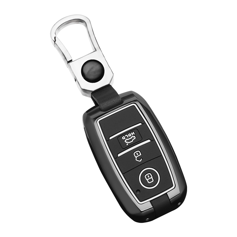 Vỏ Chìa Khóa Ô Tô Kia Seltos, Soluto, K3, Cerato 14-18, Sorento, Morning 2021. Bảng Tên Bằng Da Bò + Số Điện Thoại Da Bò ITALIA ITALIA, Khắc Tên + Số Owner