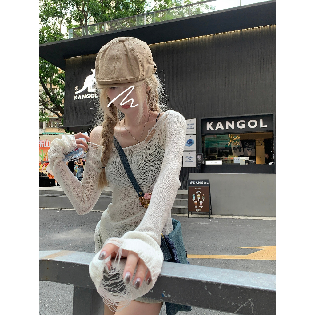 Áo dệt kim XIAOZHAINV thời trang thường ngày phong cách Hàn Quốc