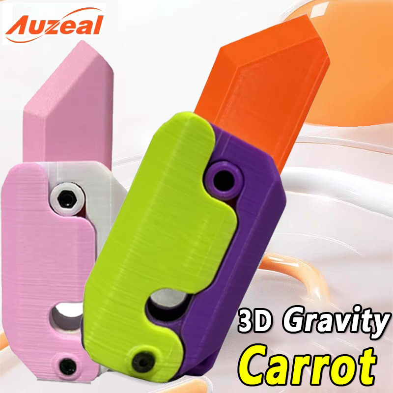 Đồ chơi giải nén 3d trọng lực dao cà rốt dao giải nén thẻ đẩy đồ chơi nhỏ in 3d dao trọng lực trẻ em ủng hộ bữa tiệc sinh nhật pinata quà tặng goodie fillers