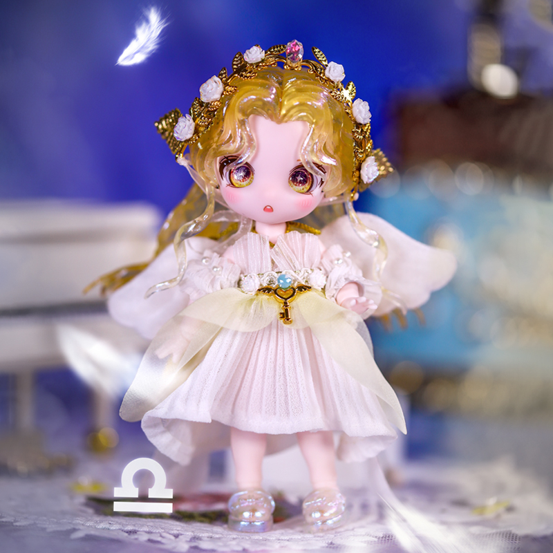 Maytree mười hai chòm sao loạt hộp mù bjd búp bê có thể di chuyển khớp kawaii hành động tượng nhỏ trang trí cho trẻ em đồ chơi quà tặng