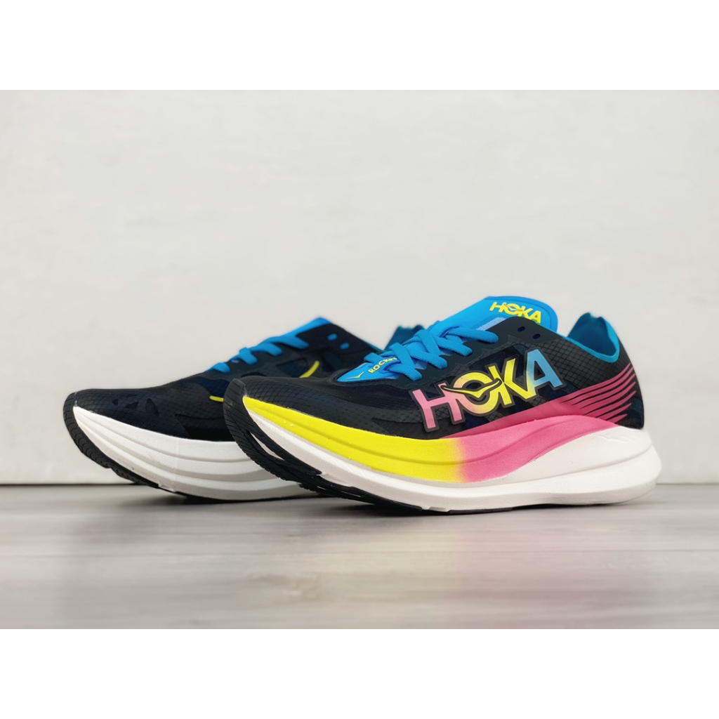 Giày Thể Thao Hoka ROCKETX2 Bằng Sợi Carbon Thoáng Khí Cao Cấp