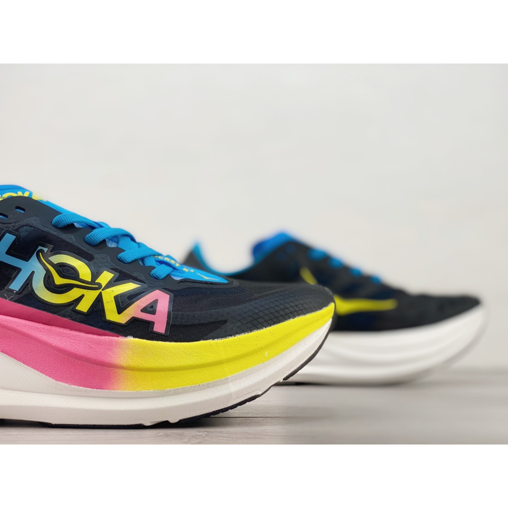 Giày Thể Thao Hoka ROCKETX2 Bằng Sợi Carbon Thoáng Khí Cao Cấp