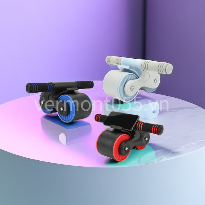 Có thể bán buôn Bánh xe tròn bụng đôi Con lăn Máy tập cơ trong nước Thiết bị thể dục tại nhà Vermont055 Hàng giao ngay