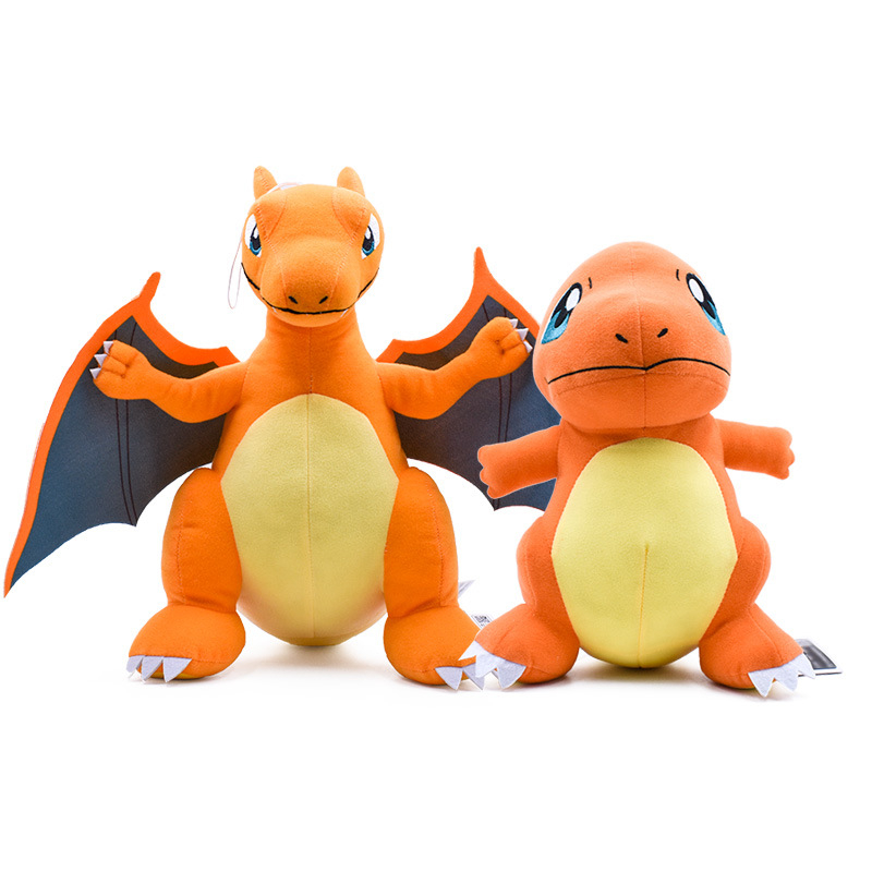 27-33 cm pokemon anime hình charmander charizard ngủ đồ chơi sang trọng búp bê giữ gối động vật nhồi bông mềm cho trẻ em quà tặng sinh nhật giáng sinh