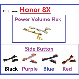 Phím chuyển đổi mới bật nguồn và giảm âm lượng nút bên cạnh phím linh hoạt cho bộ phận thay thế huawei honor 8x