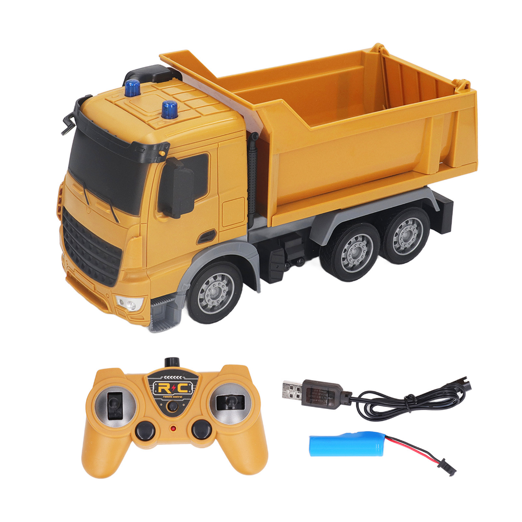 Đồ chơi xe công trình điều khiển từ xa RC Transport 1:24 6WD 2.4Ghz - LUCKYBABY