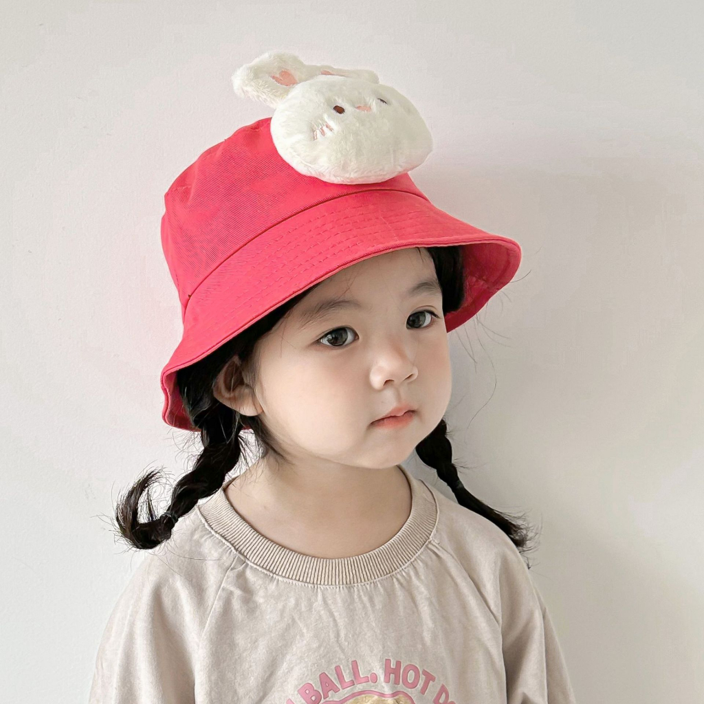 Mũ Bucket In Họa Tiết Hoạt Hình Thời Trang Thu Đông 2023 Cho Bé