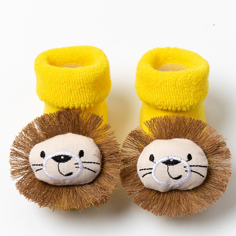 Vớ bông chải kỹ cho bé thoải mái chiều dài giữa-bê vớ lót sàn