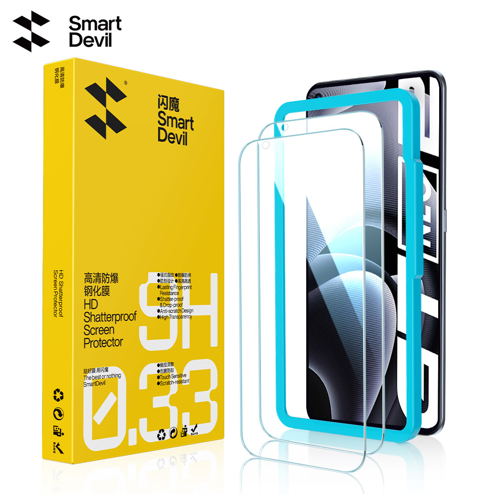 SmartDevil Kính cường lực màn hình điện thoại SmartDevil bảo vệ cho Oppo Realme GT 5G Neo2 Neo3 Neo 2T GT2 GT2 pro