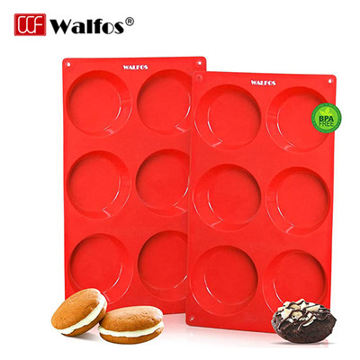 Khuôn nướng bánh WALFOS bằng silicon cấp thức phẩm không chứa BPA chống dính DIY