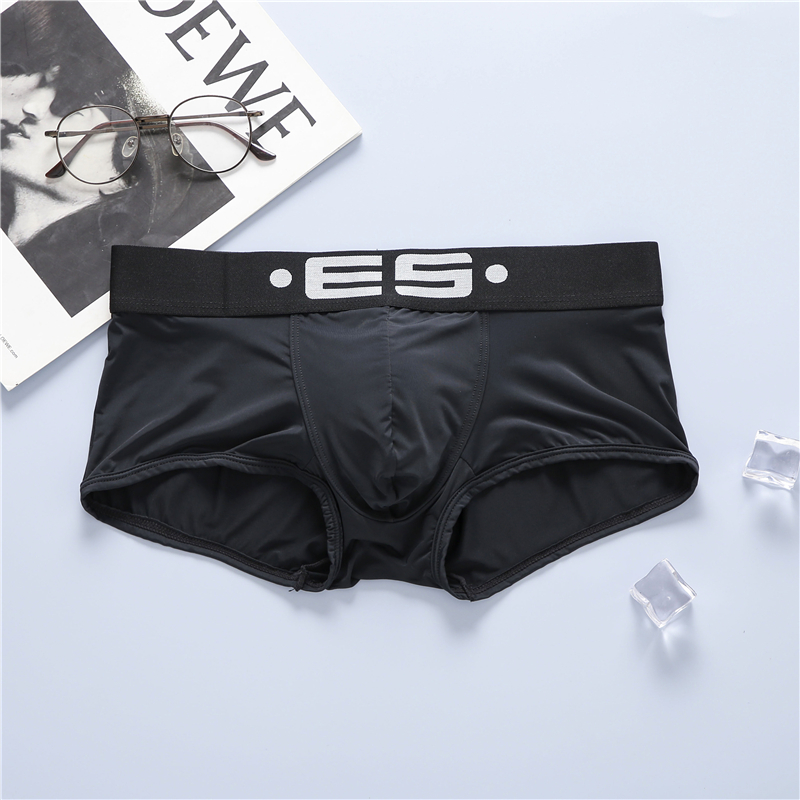 Quần lót nam boxer lụa băng mềm mại thoải mái