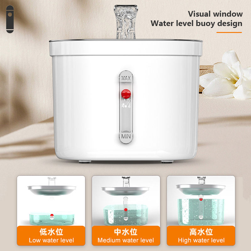 Máy Phun Nước Tự Động Thông Minh ipsky wf045 2.0l Cho Thú Cưng