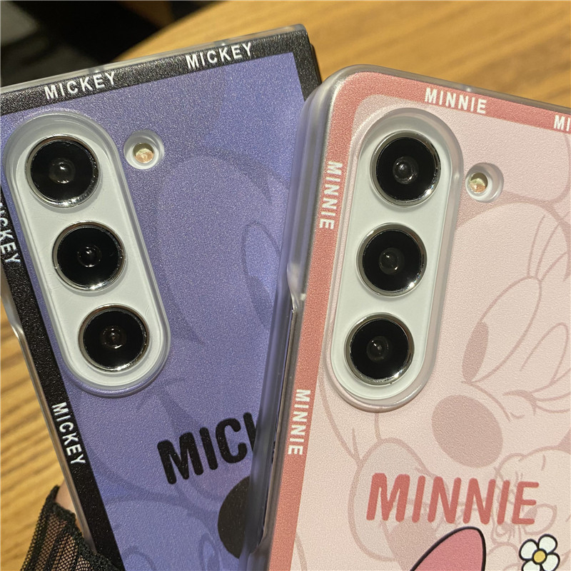 Vỏ điện thoại hoạt hình dễ thương cho samsung galaxy z fold 5 4 3 5g vỏ bảo vệ