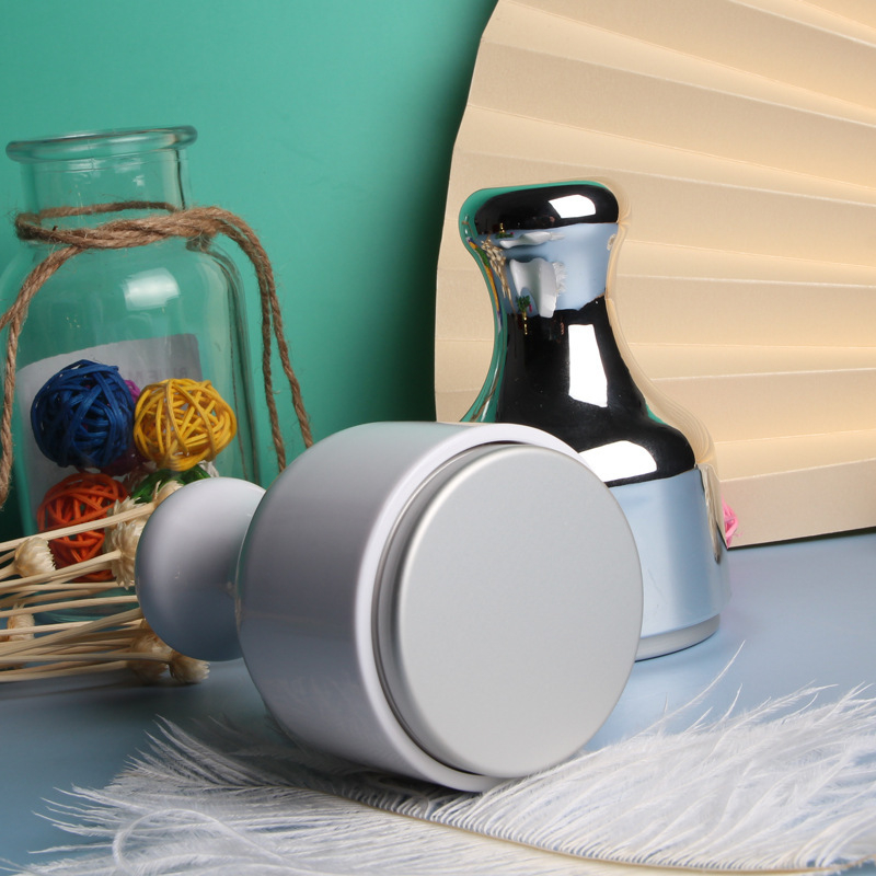 Thanh lăn lạnh massage mặt - Con lăn lạnh Massage mặt bằng đá Làm mát phục hồi da Mặt Thu nhỏ lỗ chân lông Trắng - Beryllium068