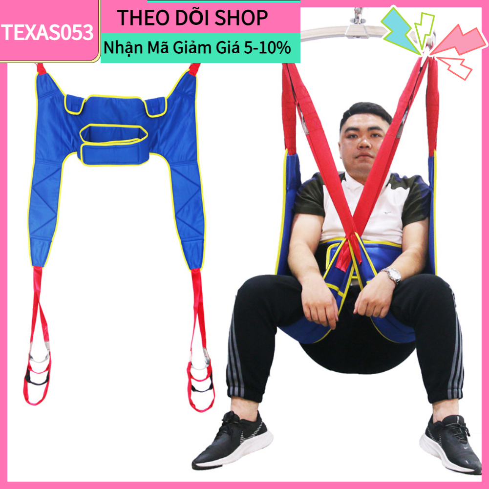 Đai hỗ trợ di chuyển bệnh nhân bị liệt Chuyên nghiệp Trọng lượng 507.1lb 【Texas053】