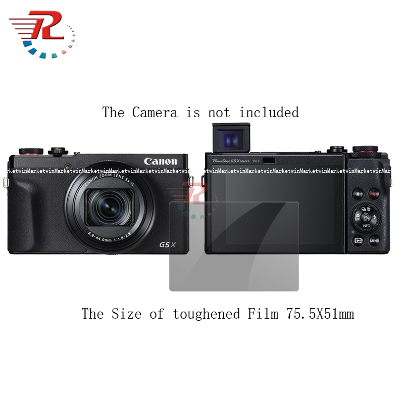 Camera Kính Cường Lực Bảo Vệ Màn Hình Cho Máy Ảnh Canon G5XII G5X Mark II