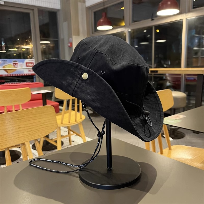 Mũ Bucket Chống Nắng Phong Cách Cao Bồi Nhật Bản Thời Trang Mùa Hè Thu Cho Nam Và Nữ