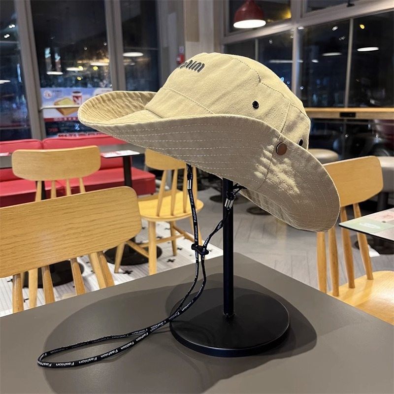 Mũ Bucket Chống Nắng Phong Cách Cao Bồi Nhật Bản Thời Trang Mùa Hè Thu Cho Nam Và Nữ