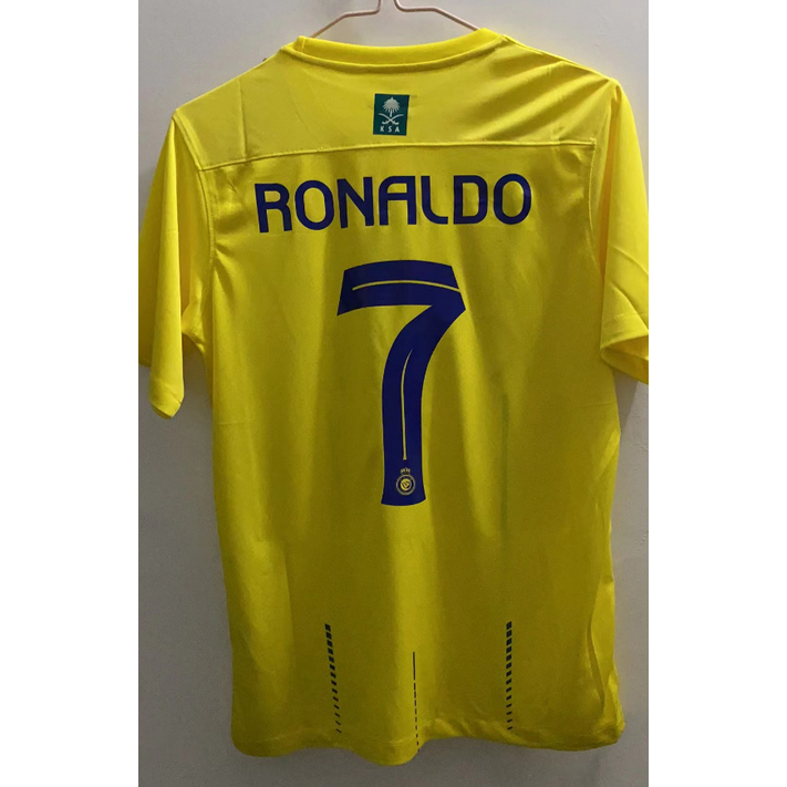 New al nassr ronaldo jersey 2023-24 áo bóng đá phiên bản cầu thủ