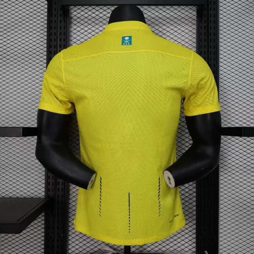 23-24 al-nassr fc trang chủ phiên bản chơi bóng đá áo bóng đá s-xxl * chất lượng cao * t-shirt
