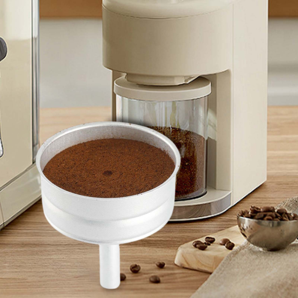 Shamjina Moka Pot Phễu Dụng Cụ Nhà Bếp Cà Phê Nồi Phễu Cho Các Bộ Phận Máy Pha Cà Phê