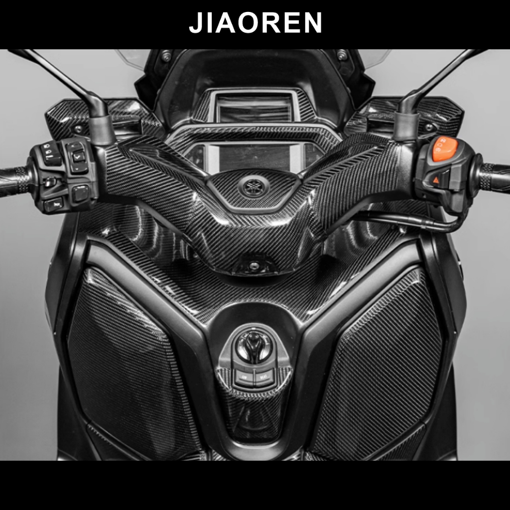 Sticker 5d Dán Trang Trí Xe Mô Tô Yamaha xmax 300 xmax 2023 Bằng Sợi carbon